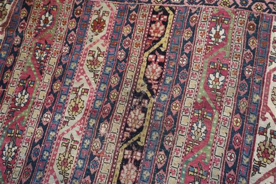An antique Karabagh runner, 17ft 2in by 6ft 10in.